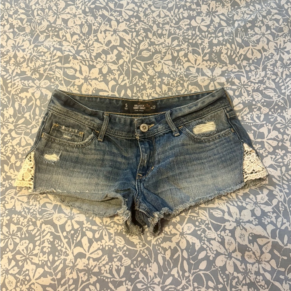 Hollister Low Rise Jean Shorts